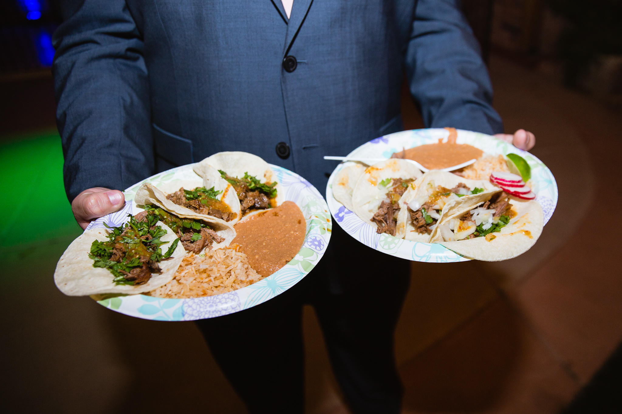 Food Tuck catering at an Arizona wedding.