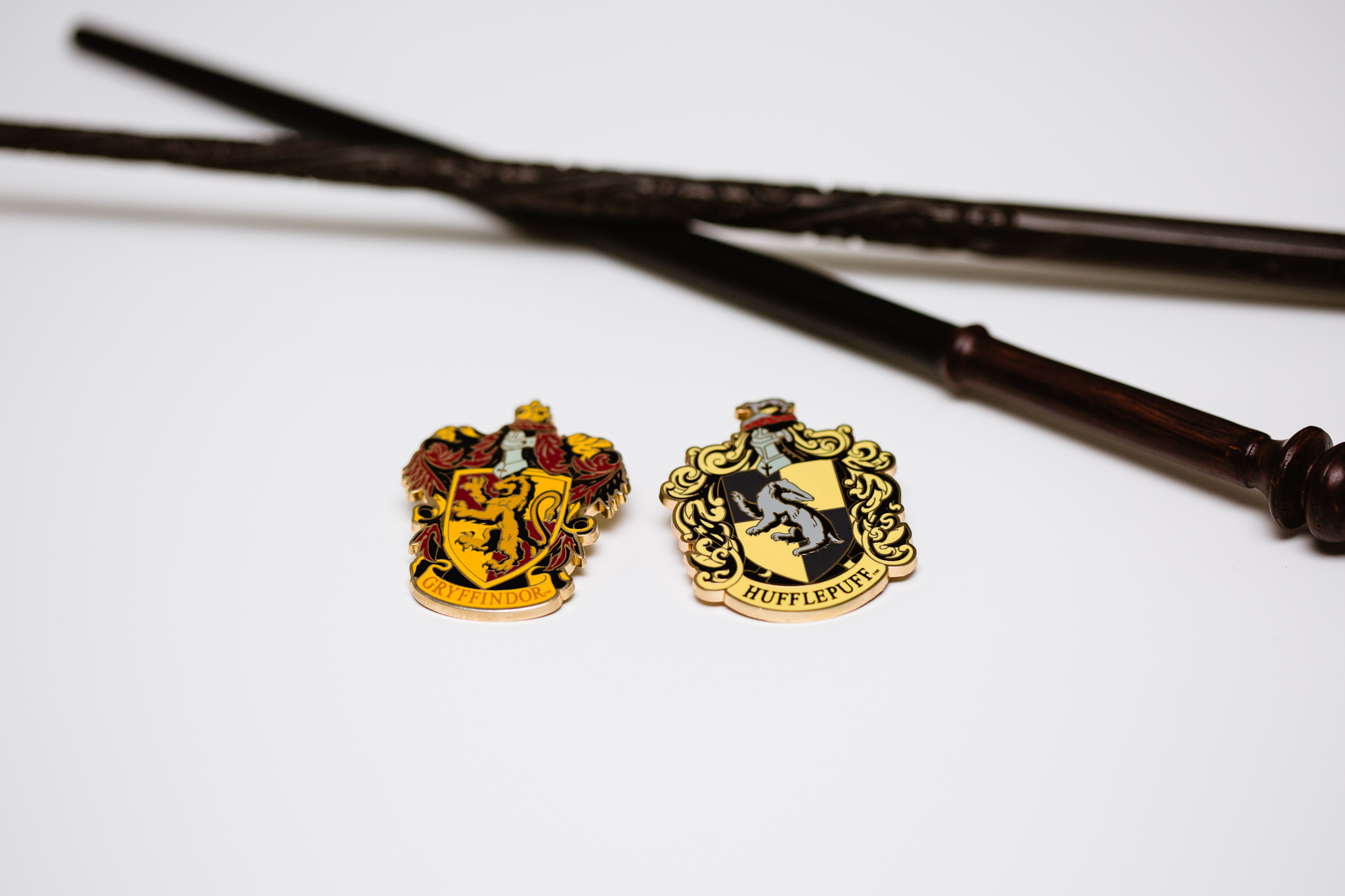Harry Potter Pins and Wands for Harry Potter Marathon