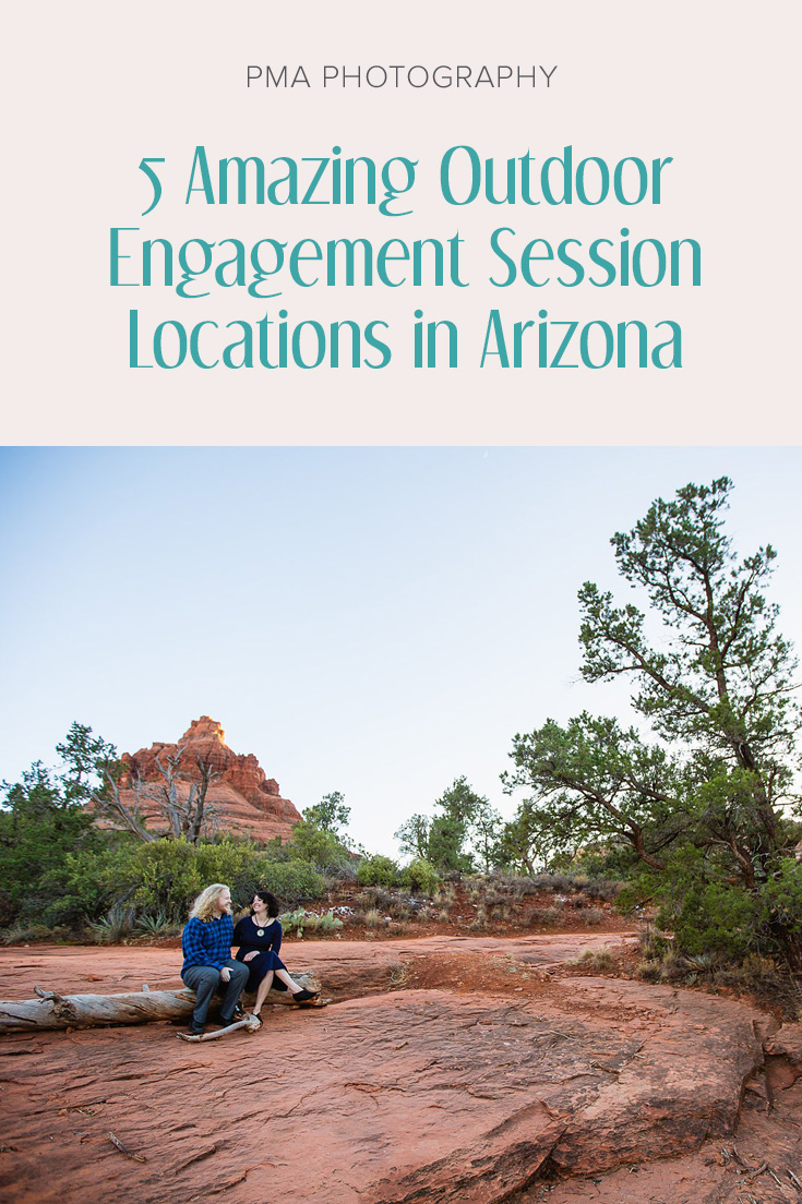 Five amazing Arizona engagement session locations by PMA Photography.
