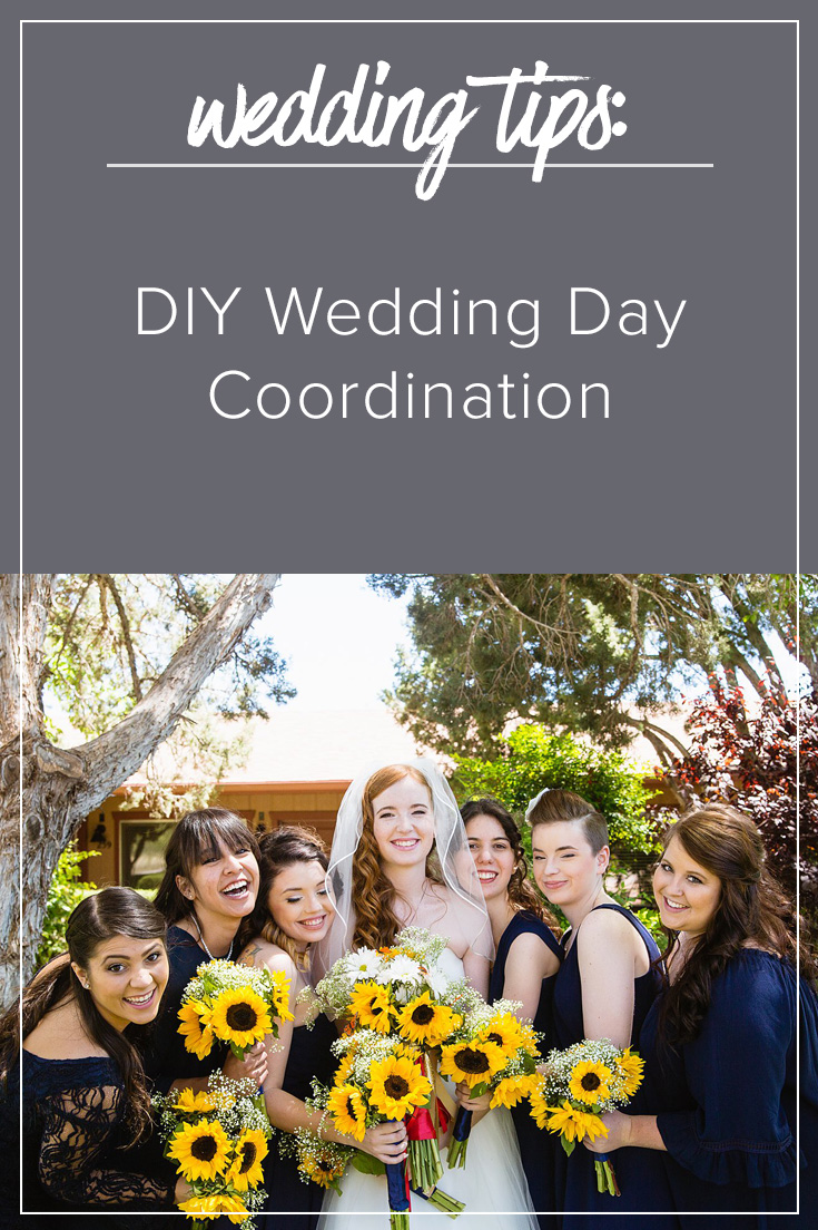 Wedding planning tips: how to DIY wedding day coordination by PMA Photography. 