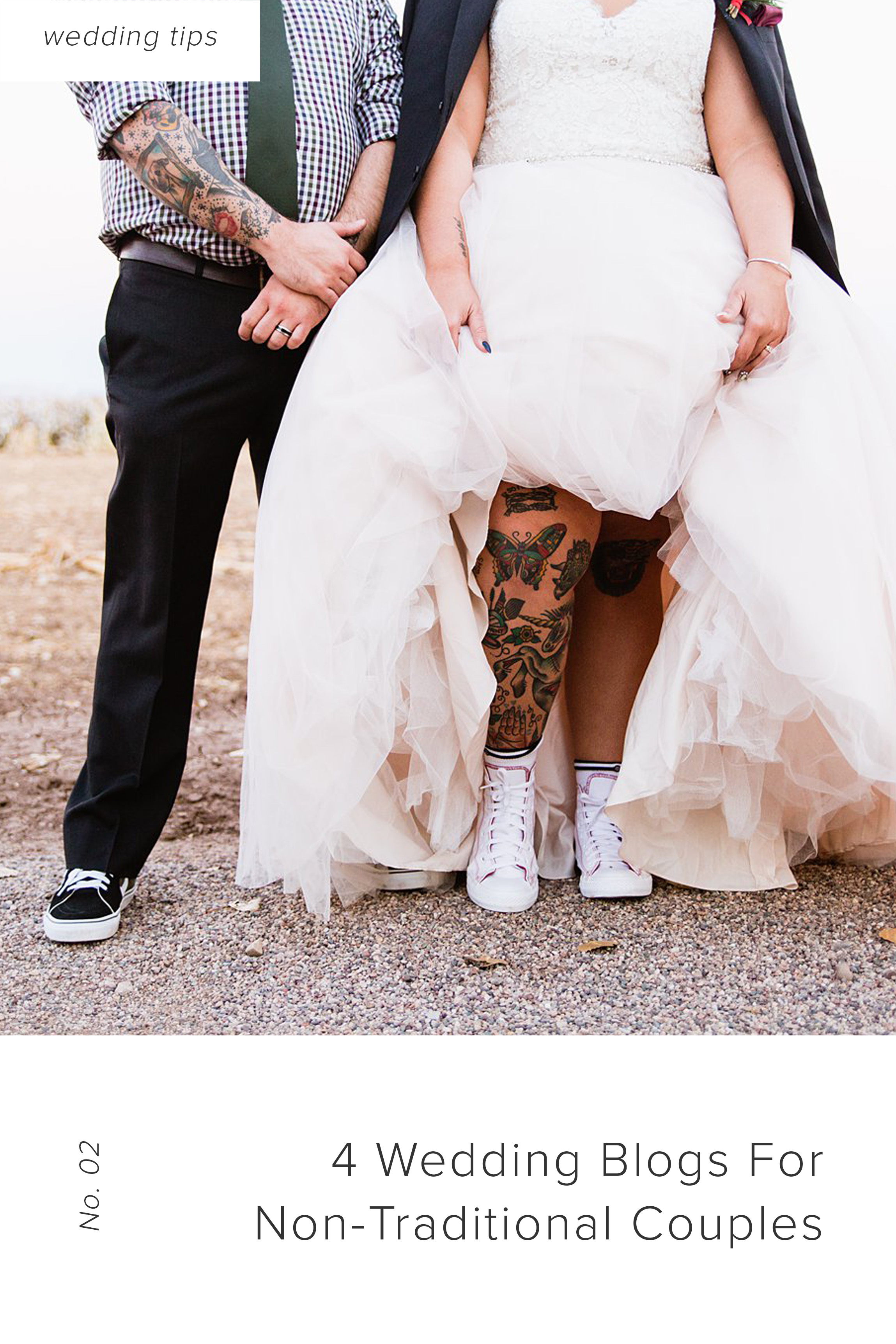 4 wedding blogs for non-traditional and alternative couples by professional Phoenix wedding photographer PMA Photography.