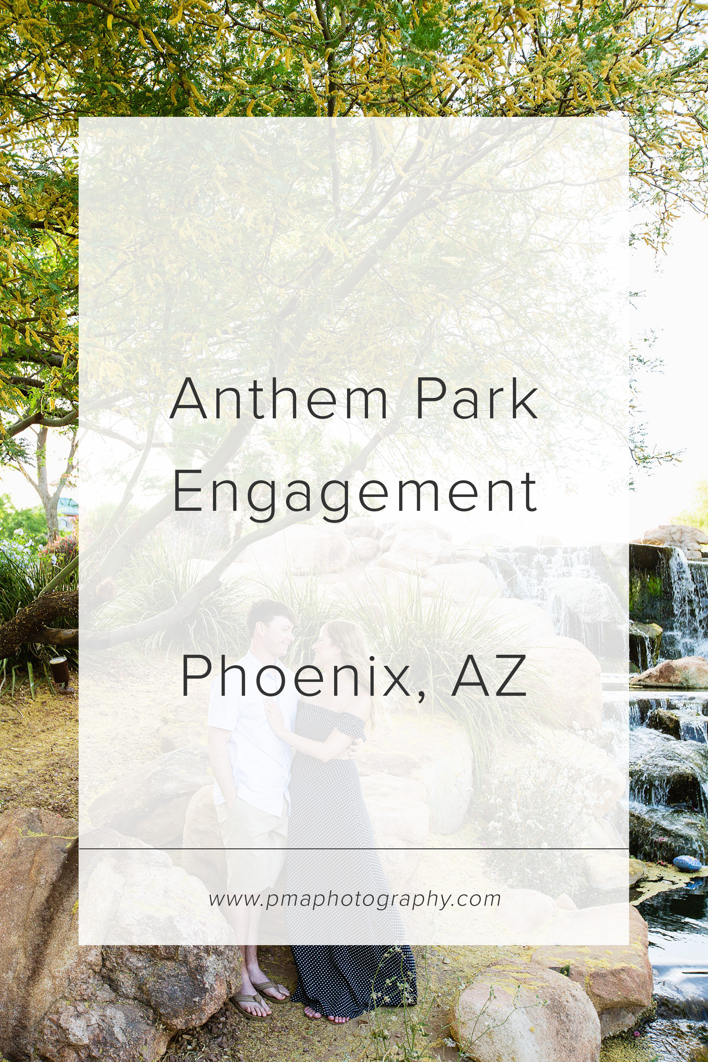 Anthem Park engagement session in Phoenix Arizona.