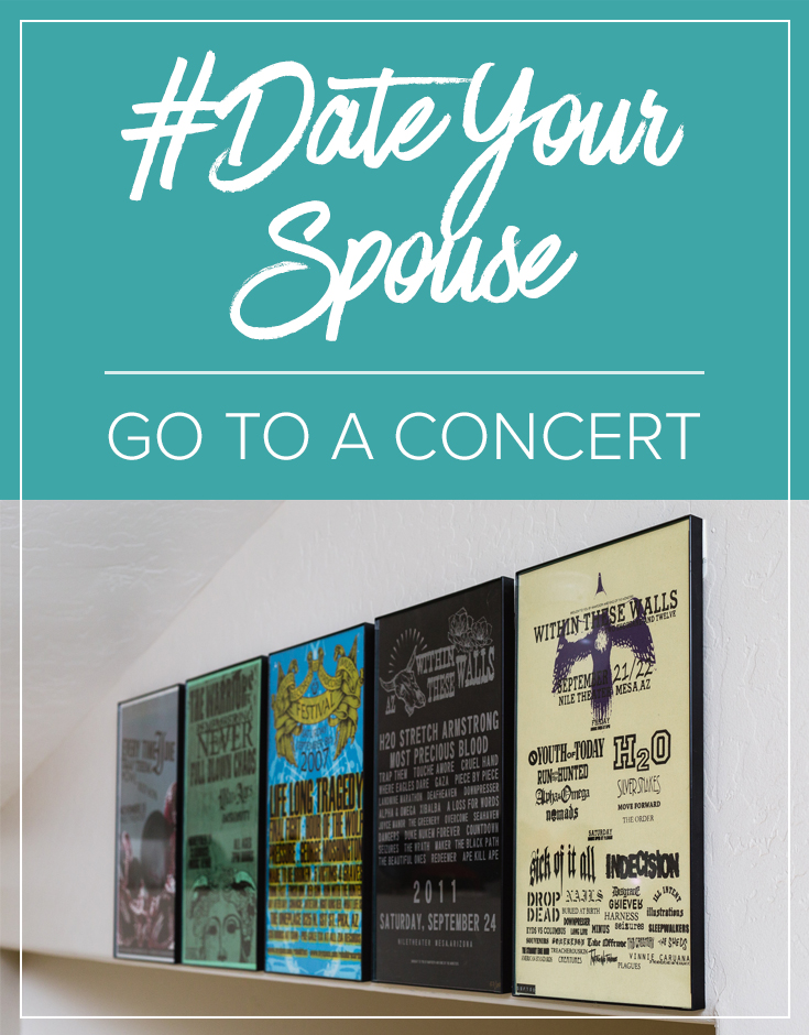#DateYourSpouse date night idea: go to a concert.