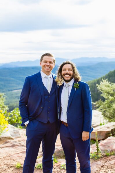 Groom and groomsmen outfit details by Juniper and Co Photography.